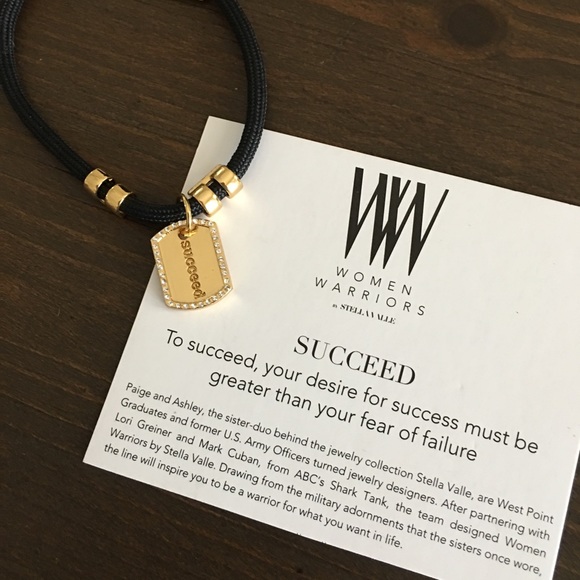 Stella Valle Women Warriors “Succeed” Bracelet. - Picture 1 of 3
